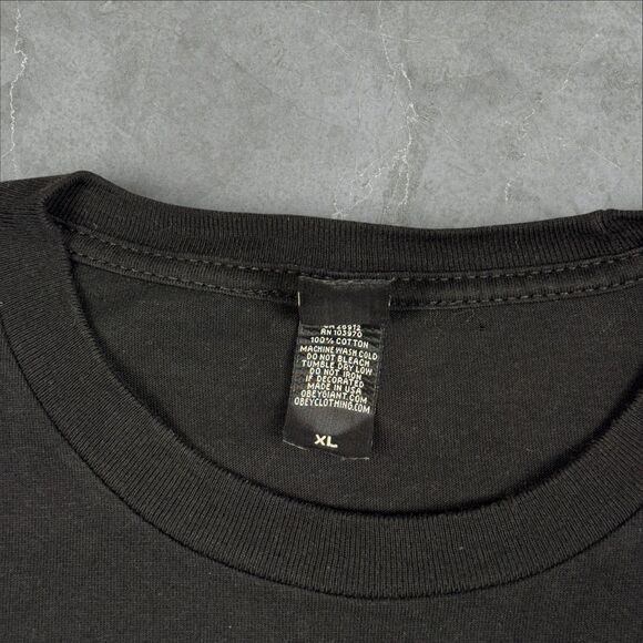 Vintage Y2K Obey Posse Made in USA Skate Graffiti Graphic Shirt - XL - Picture 3 of 7